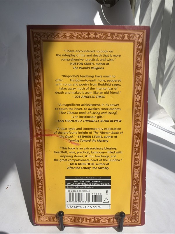 The Tibetan Book of Living and Dying Sogyal Rinpoche Revised Edition 2002 gallery