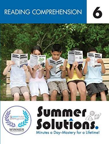 Summer Solutions Reading Comprehension Level 6 – Perfect Paperback – VERY GOOD
