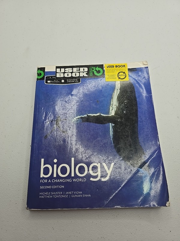 Scientific American Biology for a Changing World with Core Physiology by…