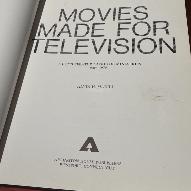 Movies Made for TV : The Telefeature and the Mini-Series: 1964-1986 B-4626 gallery