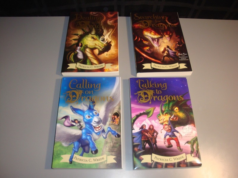 The Enchanted Forest Chronicles Patricia C. Wrede Complete 1-4 Book Box Set gallery