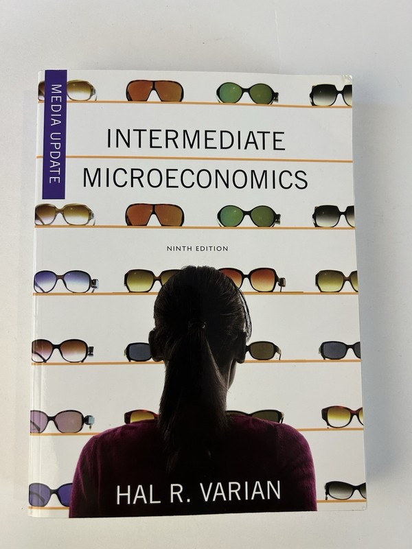Intermediate Microeconomics A Modern Approach Media Update 9th Ninth Edition