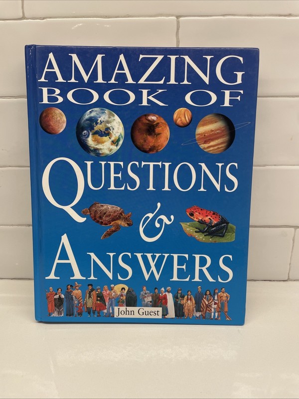 Amazing Book of Questions & Answers John Guest Hardcover 191 Pages 2004