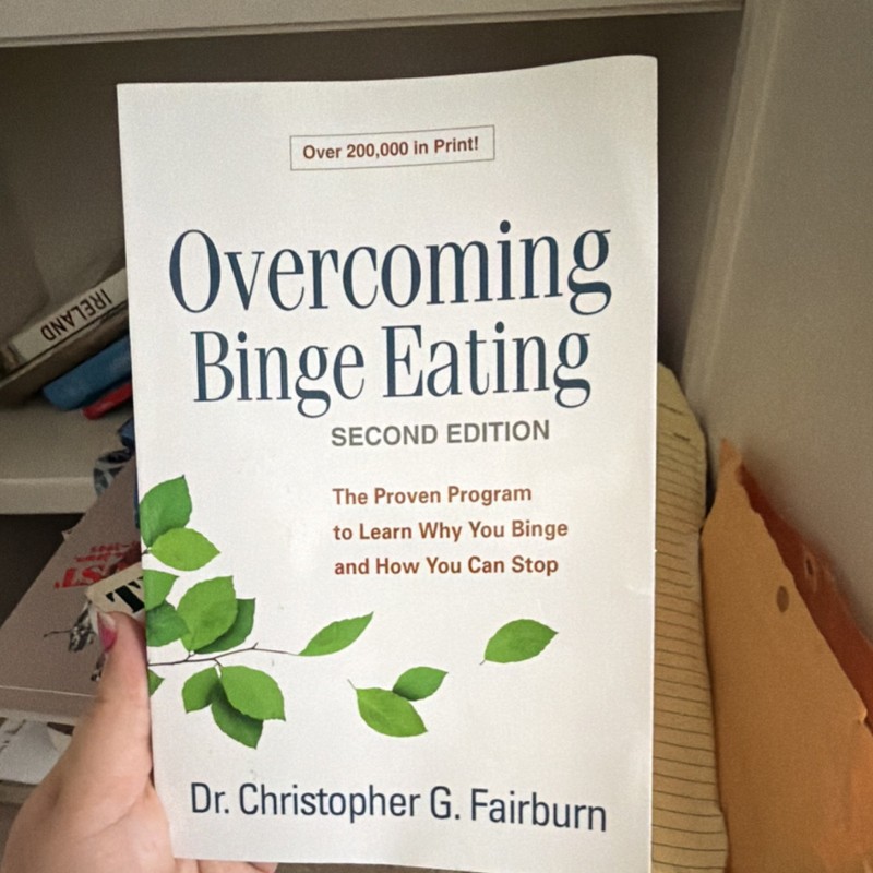 Overcoming Binge Eating Second Edition by Dr. Christopher G. Fairburn Paperback