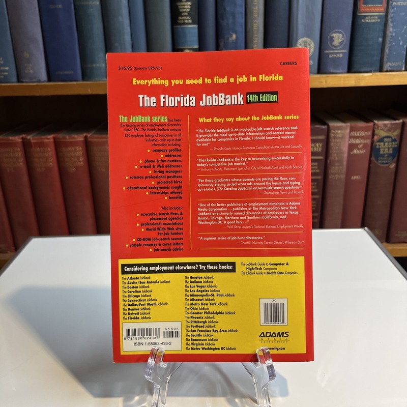 The Florida Jobbank by Adams Media Corporation Staff (2000) gallery