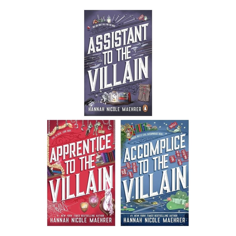 Assistant And The Villain 3 Book Series by Hannah Nicole Maehrer