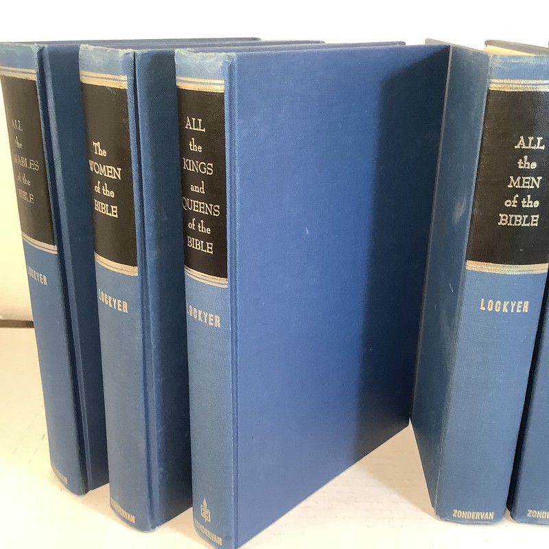 The All Series, Women Of The Bible Herbert Lockyer~Lot of 5~ HC Bible Teaching gallery