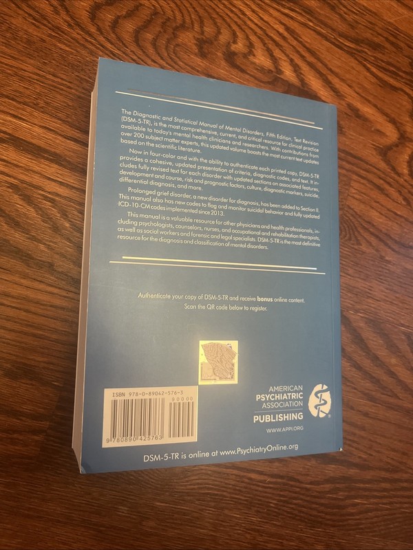 Diagnostic and Statistical Manual of Mental Disorders DSM-5-TR™ by American... gallery