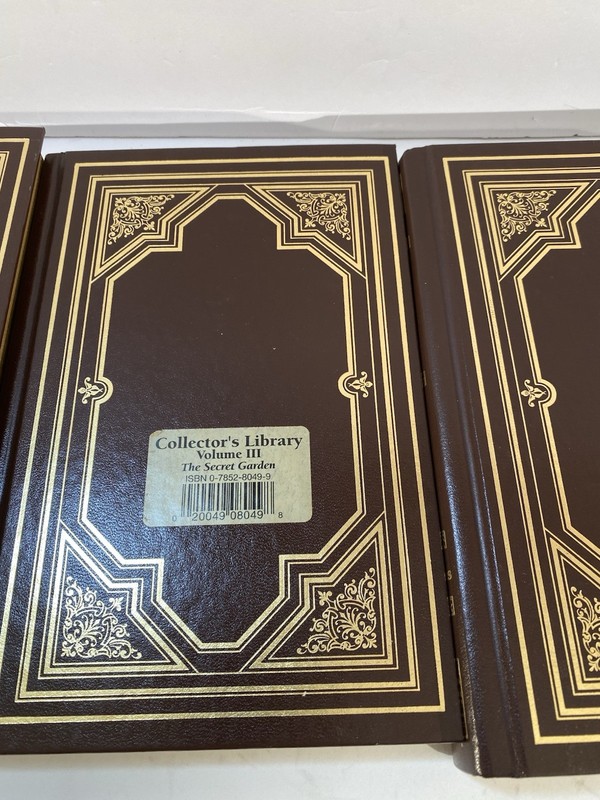Collectors Library Books Hardcover Classics Set Of 4 Volumes 2 3 4 5 Gold Edges gallery