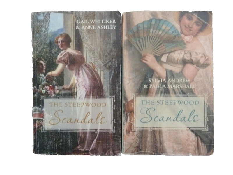 FOUR (4) STEEPWOOD SCANDALS paperbacks with 8 novels Books 3, 4, 5 & 8 gallery