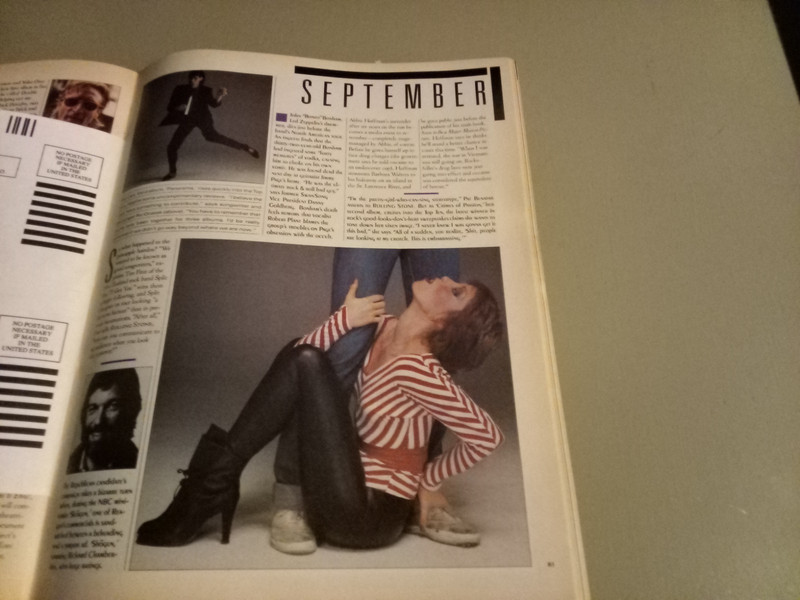 Rolling Stone Mag. Pair. 12/25/80 Year In Music. 12/24/81 Year in Music and Film gallery