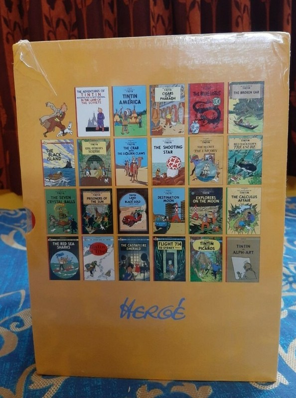 The Adventures Of Tintin Paperback Box Set 23 Book Titles Set Collection | Herge gallery