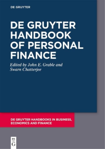 Swarn Chatterjee De Gruyter Handbook of Personal Finance (Hardback) (UK IMPORT)