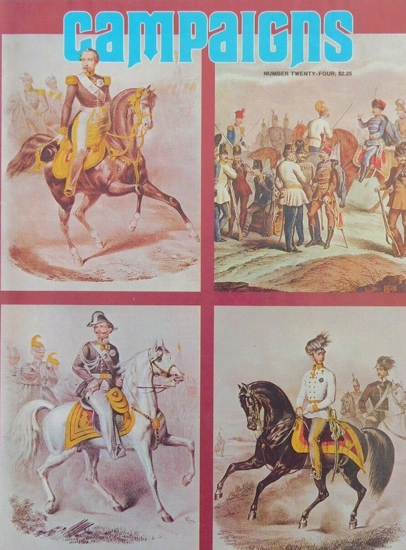 Campaigns International Military Miniatures War No24 Vol 4 1979 Vintage Magazine