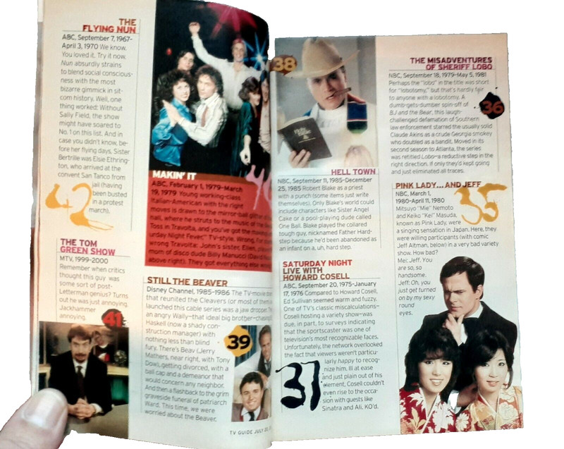 Magazine TV Guide - Cover Celebrating Our 50th Anniversary 2002 - Vintage gallery