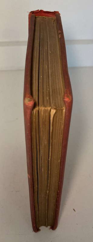 1890 Alice’s Adventures in Wonderland Worthington Red Cloth Tenniel Gilt Rare gallery
