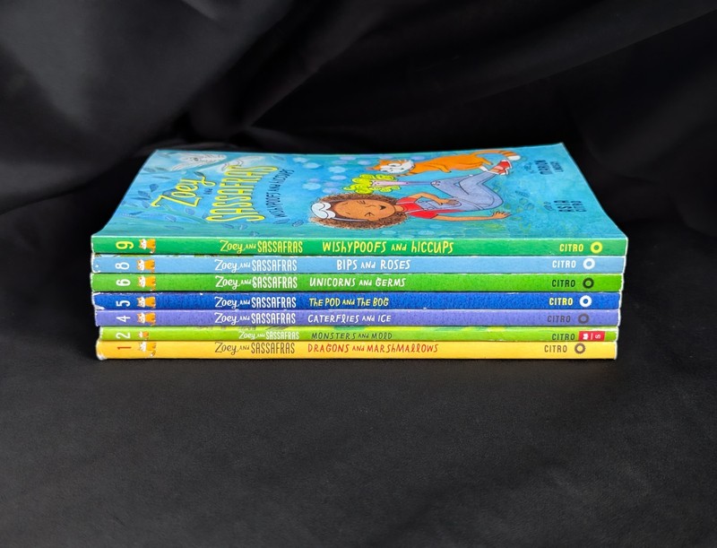 Lot Of 7 Asia Citro Books Zoey & Sassafras Pod Bog Caterflies Monsters Wishypoof gallery
