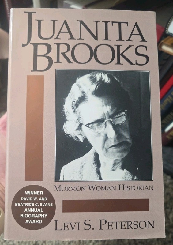 Juanita Brooks : Mormon Woman Historian by Levi S. Peterson (1996, Trade…