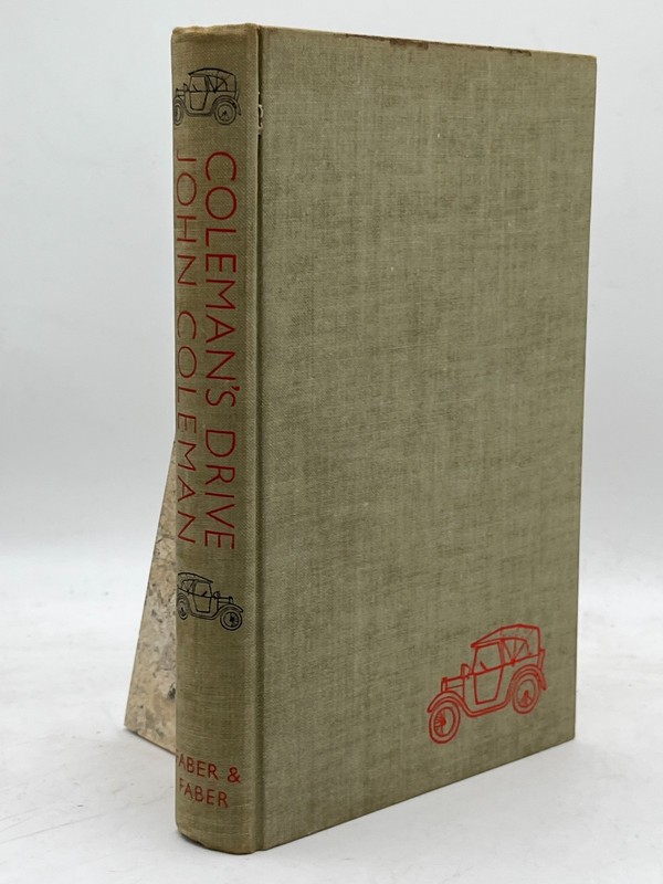 Coleman’s Drive John Coleman Vintage Motoring 60’s 1st ed. Travel Book