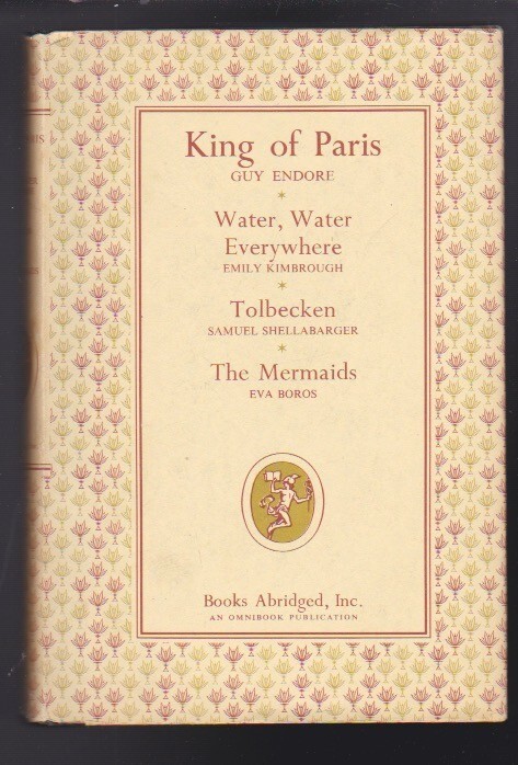 BOOKS ABRIDGED 4-in-1: The King of Paris, Tolbecken etc HARDCO 1956