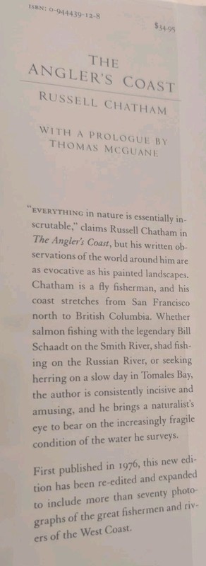 *SIGNED* THE ANGLER'S COAST gallery