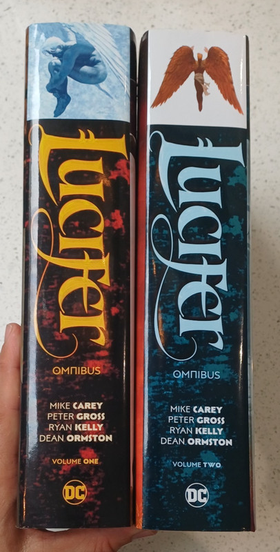 LUCIFER Omnibus: Vols 1 & 2 Oversize Hardcover Set by Mike Carey, Peter Gross HC