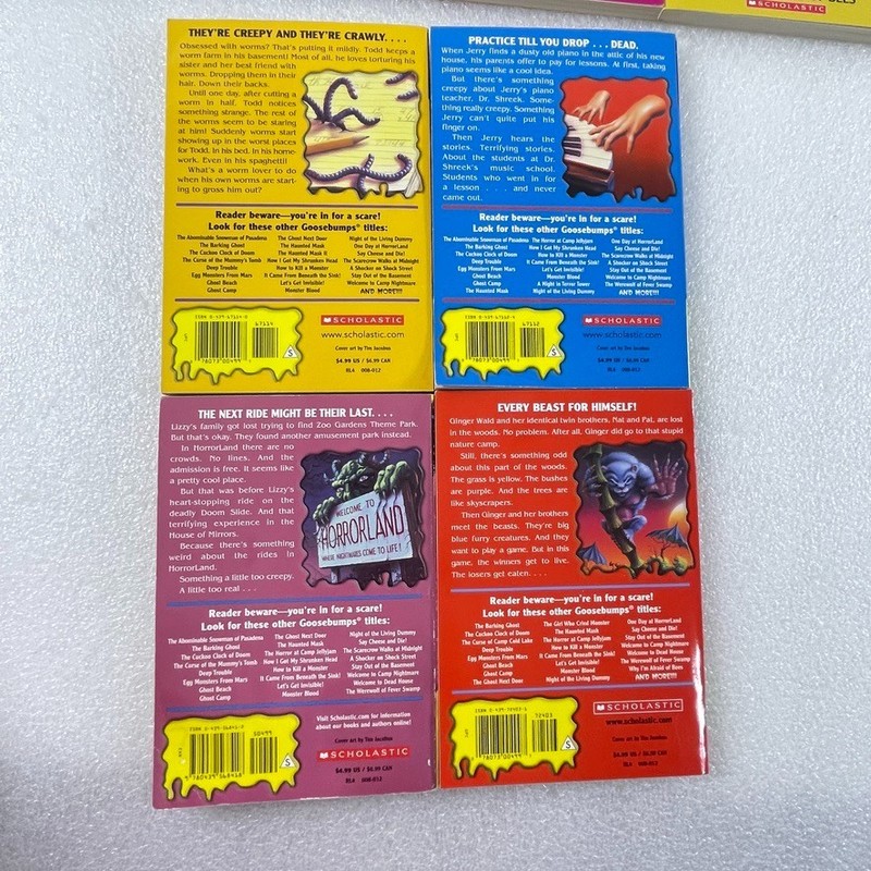 Goosebumps Lot of 29 by RL Stine - Apple Fiction 1990s-2010s - TPB gallery
