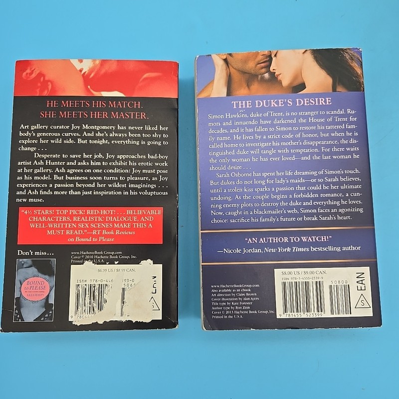 Lot of 11 Romance Paperback Books 2010s Pocket Grand Central Harrington Jeffries gallery