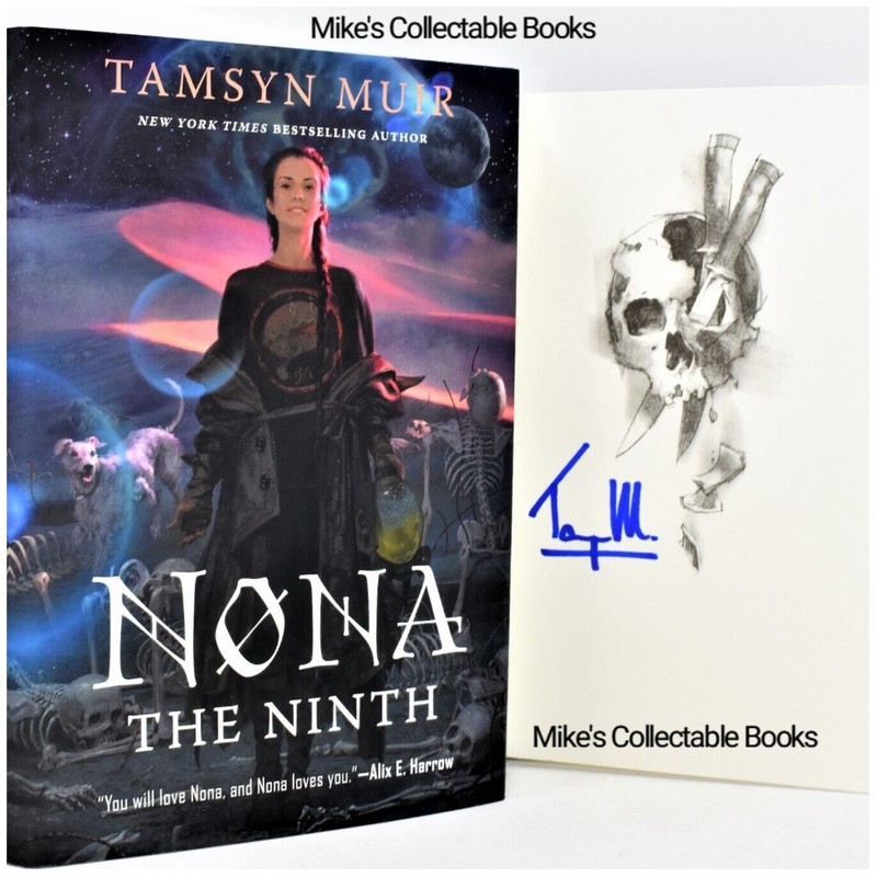 ✎✎ SIGNED 1Print/Edition✎✎ Nona the Ninth by Tamsyn Muir (Gideon) NEW