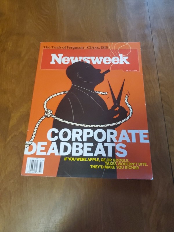 Newsweek Magazine September 12, 2014 Corporate Deadbeats The Trial of Ferguson