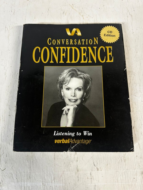Conversation Confidence Listening to Win CD Set by Leil Lowndes Verbal Advantage