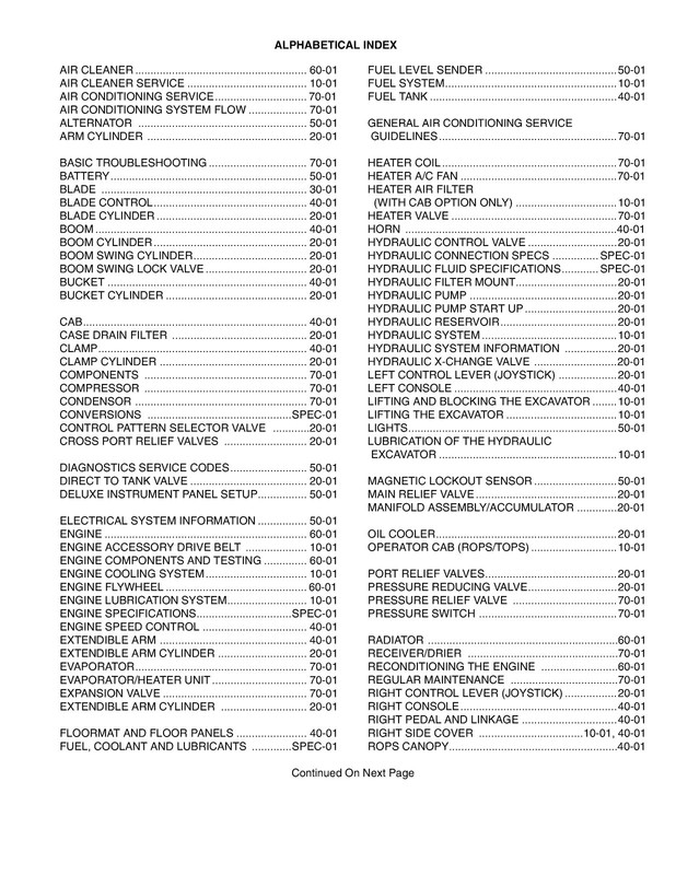 BOBCAT 331 331E Compact Excavator Service Manual SN AACS11001 Up, FOLDOUTS gallery