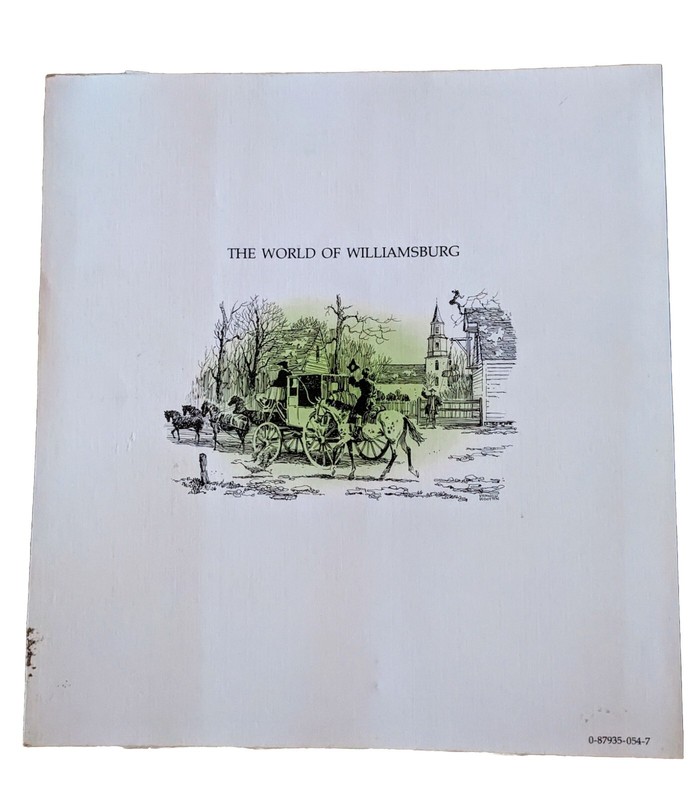 A Williamsburg Christmas 1980(The World of Williamsburg) - Paperback - VERY GOOD gallery