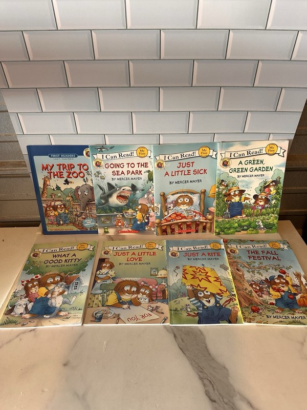 Lot of 8 Little Critter Books My First Children’s Readers by Mercer Mayer
