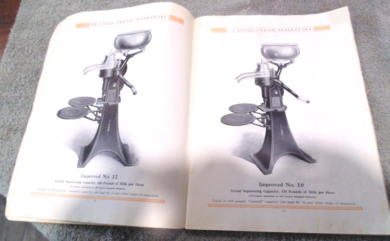 DE Laval Cream Separators Catalog, Farm and Dairy, 1915, Emerald Heights, NEBR. gallery