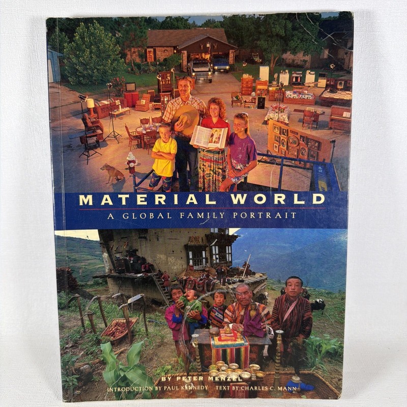 Material World : A Global Family Portrait Paperback Peter Menzel