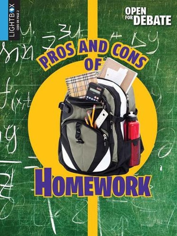 Pros and Cons of Homework by Anika Fajardo (English) Hardcover Book