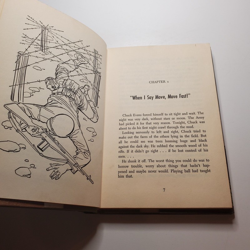 1st Edition EVANS OF THE ARMY Steve Gelman Frank Bolle HC DJ YA Military Chapter gallery