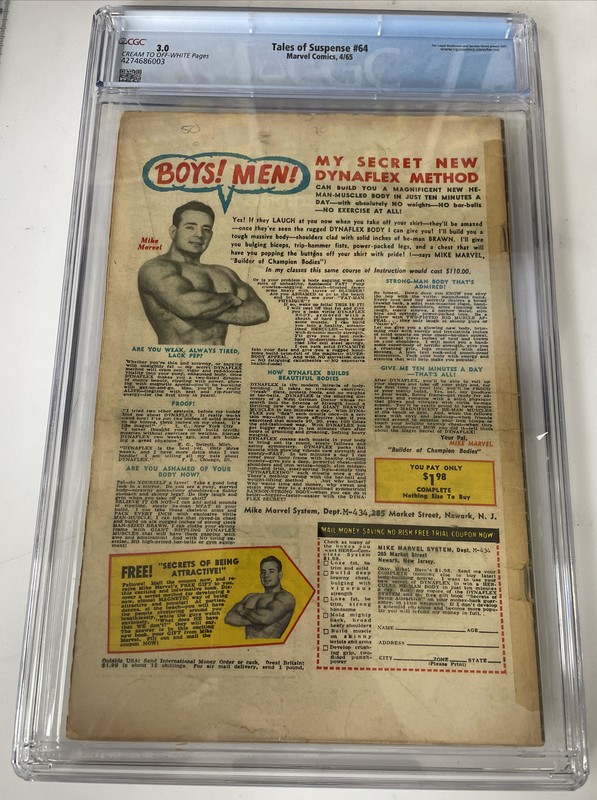 Tales of Suspense #64 Marvel Comics CGC 3.0 Apr 1965 1st Black Widow costume gallery
