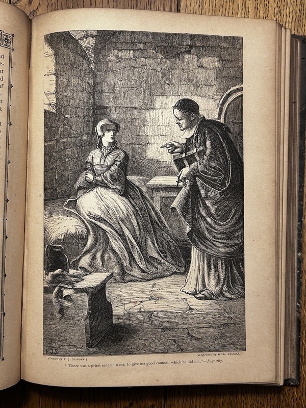 c1880 John Foxe’s Book of Martyrs - Cassell Illustrated - William Bramley-Moore gallery