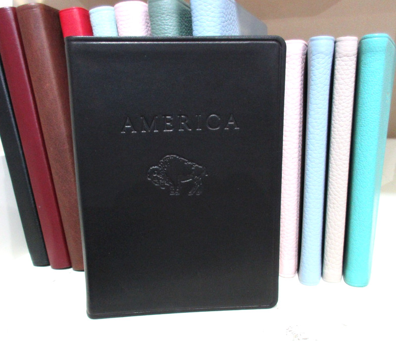 America National Parks and Destinations Guide 6" Leather Softcover BLACK gallery