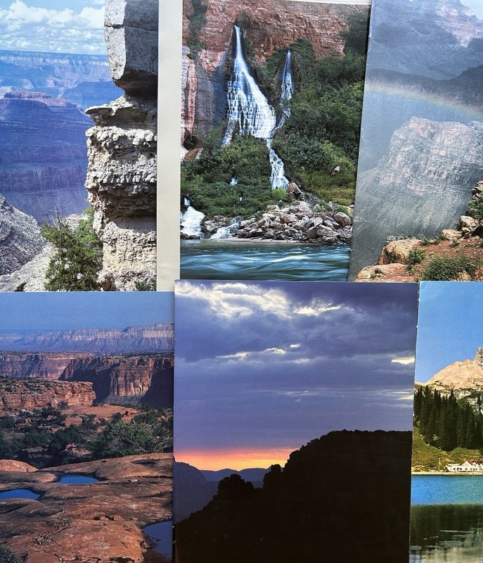 Collaging Collage Lot of 68 Landscapes Nature Book Single Pages Art Photography gallery