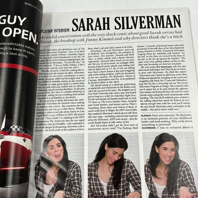 Playboy April 2010 Playmate Amy Leigh Andrews, Sarah Silverman, Will Forte gallery