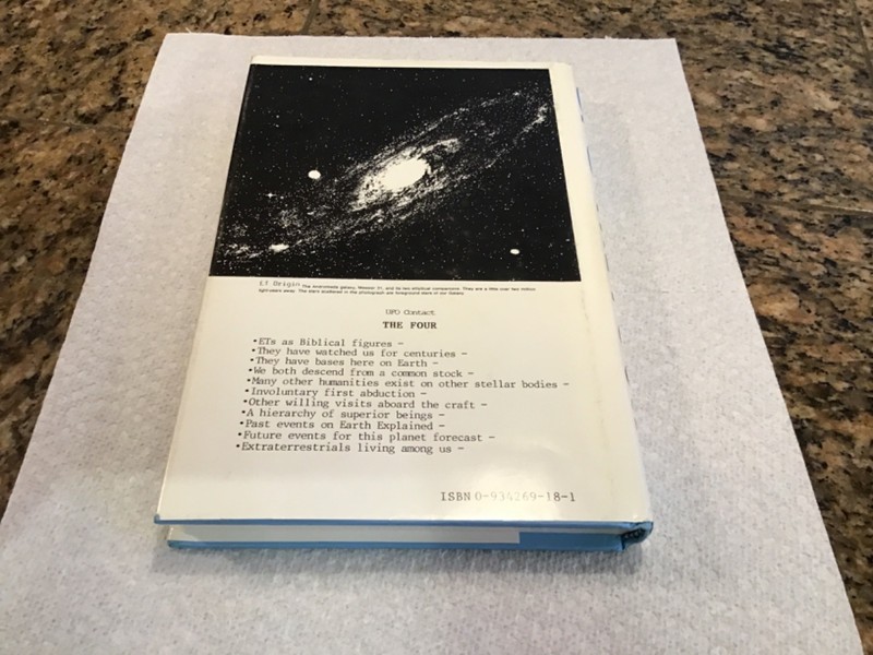 UFO CONTACT, THE FOUR - Donna R. Butts & S. Scott Corder (Hardcover, 1989, 1st) gallery