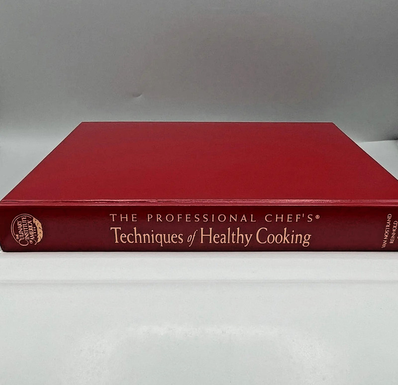 Professional Chef's Techniques of Healthy Cooking CIA 1st Ed 1 Print 1993 gallery