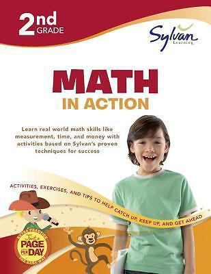 Second Grade Math in Action; Sylvan W- paperback, 9780375430381, Sylvan Learning