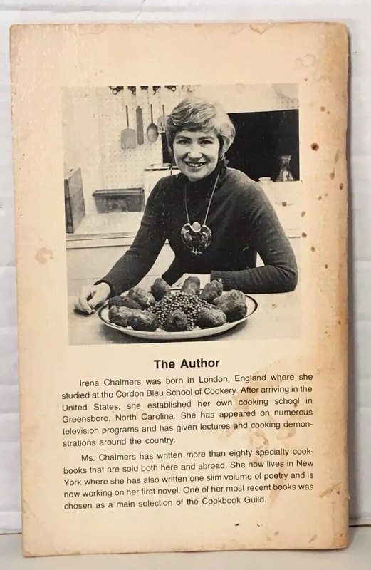 Ice Cream by Irena Chalmers, 1974, Potpourri Press - Scarce HTF Vintage Cookbook gallery