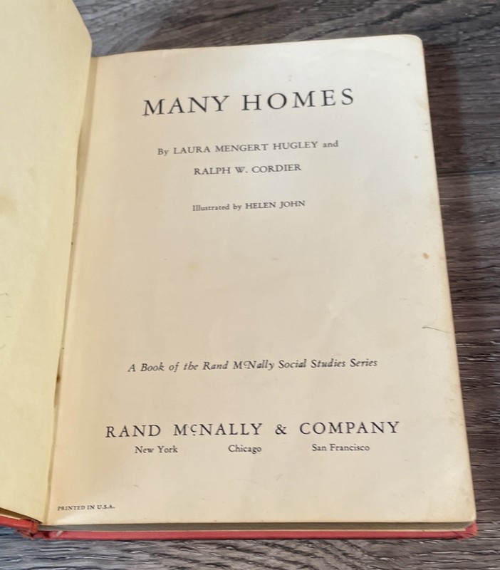 Rand McNally Social Studies Series Lot Of 3 1950 Many Homes Friendly Neighbors gallery