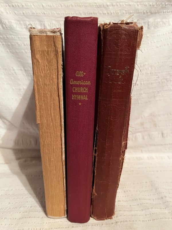 Lot of 3 Vintage Hymnals Song Books All-American Church 1957-64 OLD Hardcover