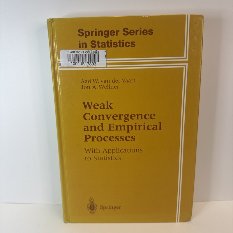 Weak Convergence and Empirical Processes: With Applications to Statistics